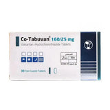 Co-Tabuvan 160/25 mg 30 tablets