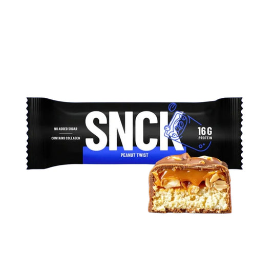 SNCK Peanut Flavor Protein Bar 16 g Protein No Added Sugar