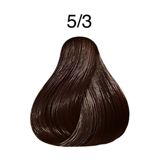 Koleston Hair Dye Kit Light Golden Brown 0% Ammonia Deluxe 5/3