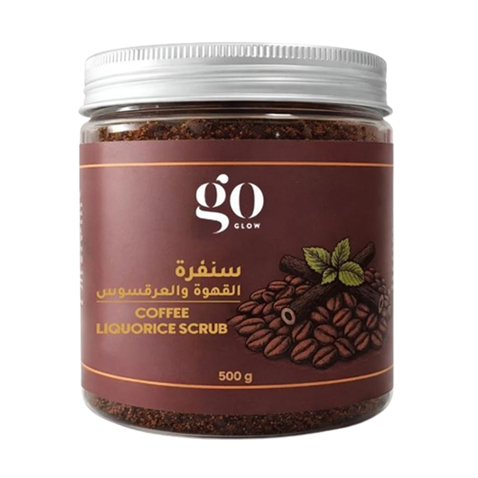Go Glow Face and Body Scrub Coffee and Licorice 500 g