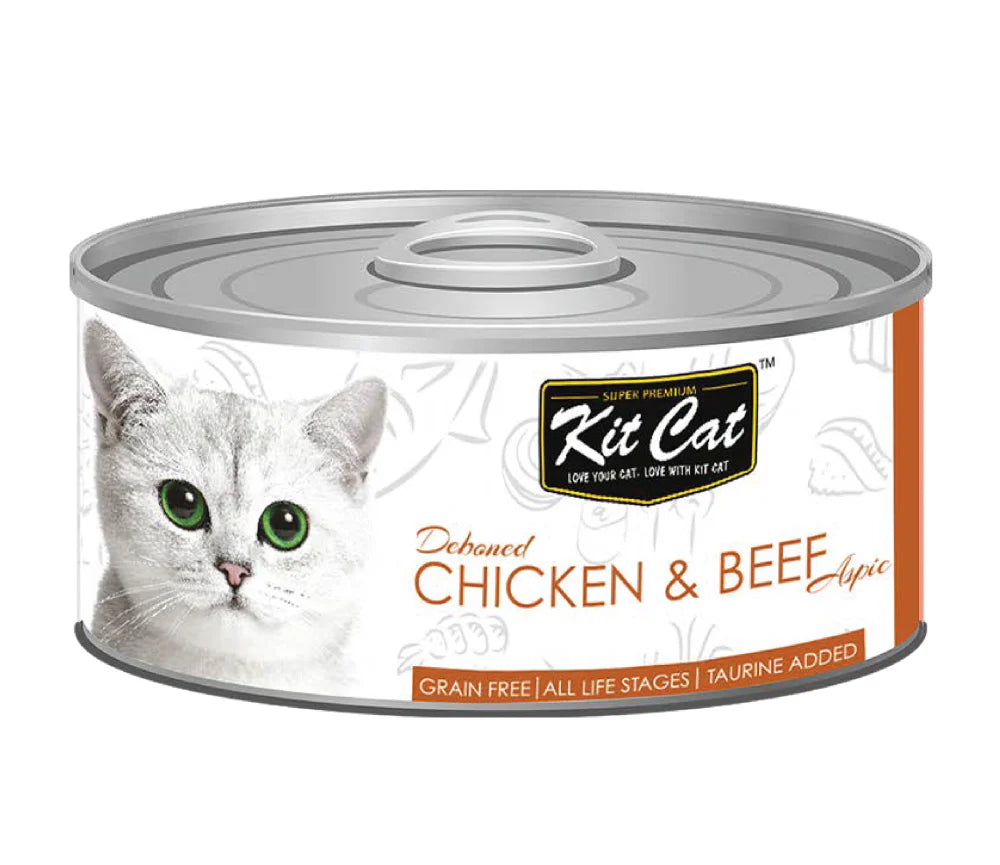 كت كات دجاج منزوع العظم مع لحم البقر 80 جم |  صيدلية.كوم.