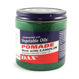 Dax Pomade for Dry Hair with Vegetable Oils and Lanolin - 100 gm