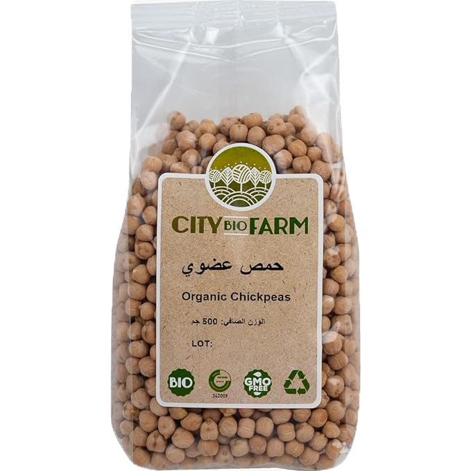 City Bio farm organic chickpeas 500 g