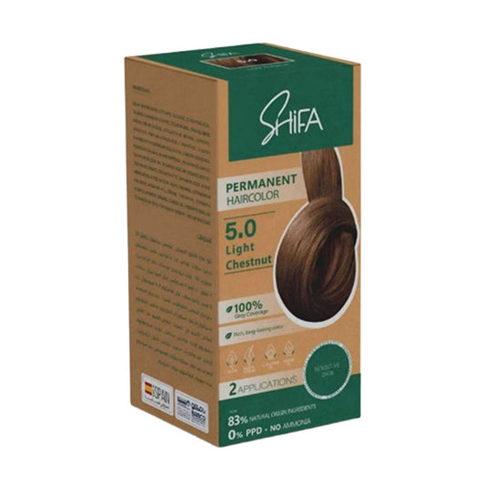 شفاء صبغة شعر دائمة 5.0 كستنائي فاتح 100 مل