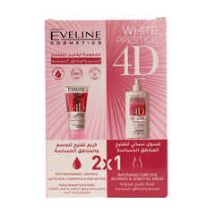Eveline White Prestige 4D Whitening Body & Intimate Areas Set 