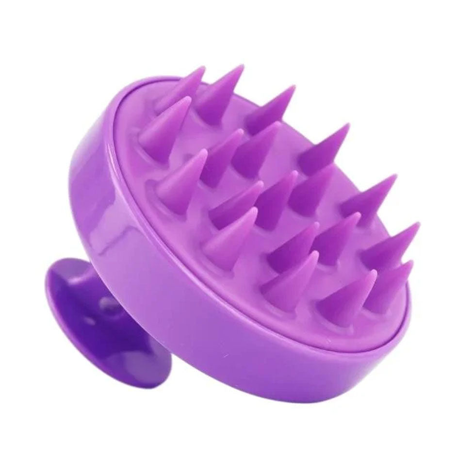 لوفيان فرشاة فروة الرأس من السيليكون الوردي