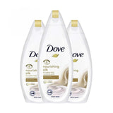 Dove Silk Glow Nourishing Body Wash 500ml x3