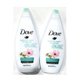 Dove Body Wash Magnolia Pistachio - 500 ml x 2