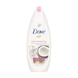 Dove shower gel with coconut milk and jasmine petals with loofah 250 ml