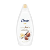 Dove shower gel with shea butter and loofah 250 ml