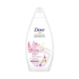 Dove body wash lotus flower and rice water with loofah 250ml