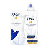 Dove nourishing shower gel with loofah 250 ml