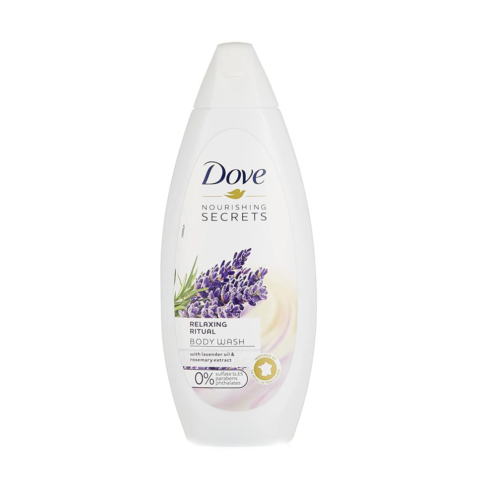 Dove Relaxing Routine Body Wash - Lavender Oil &amp; Rosemary Extract 250ml