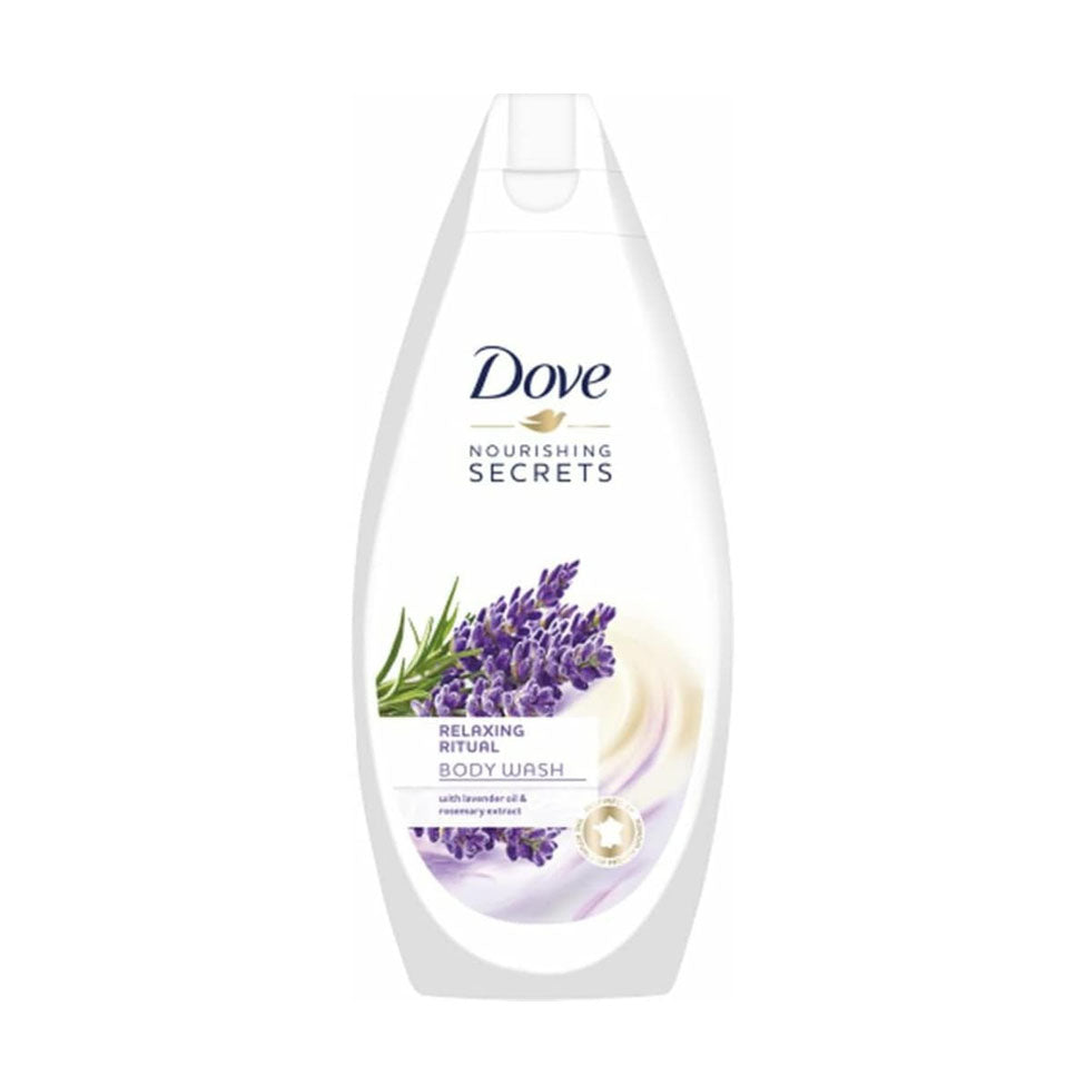 Dove Relaxing Routine Body Wash - Lavender Oil &amp; Rosemary 500ml