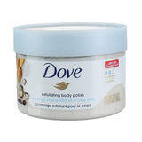 Dove Exfoliating Body Polish Macadamia Powder &amp; Rice Milk - 298 gm