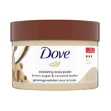 Dove Body Polish Scrub with Brown Sugar and Shea Butter - 298 gm