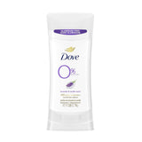 Dove deodorant free of aluminum and alcohol 0% for sensitive skin, 24-hour protection - with lavender and vanilla 174 g