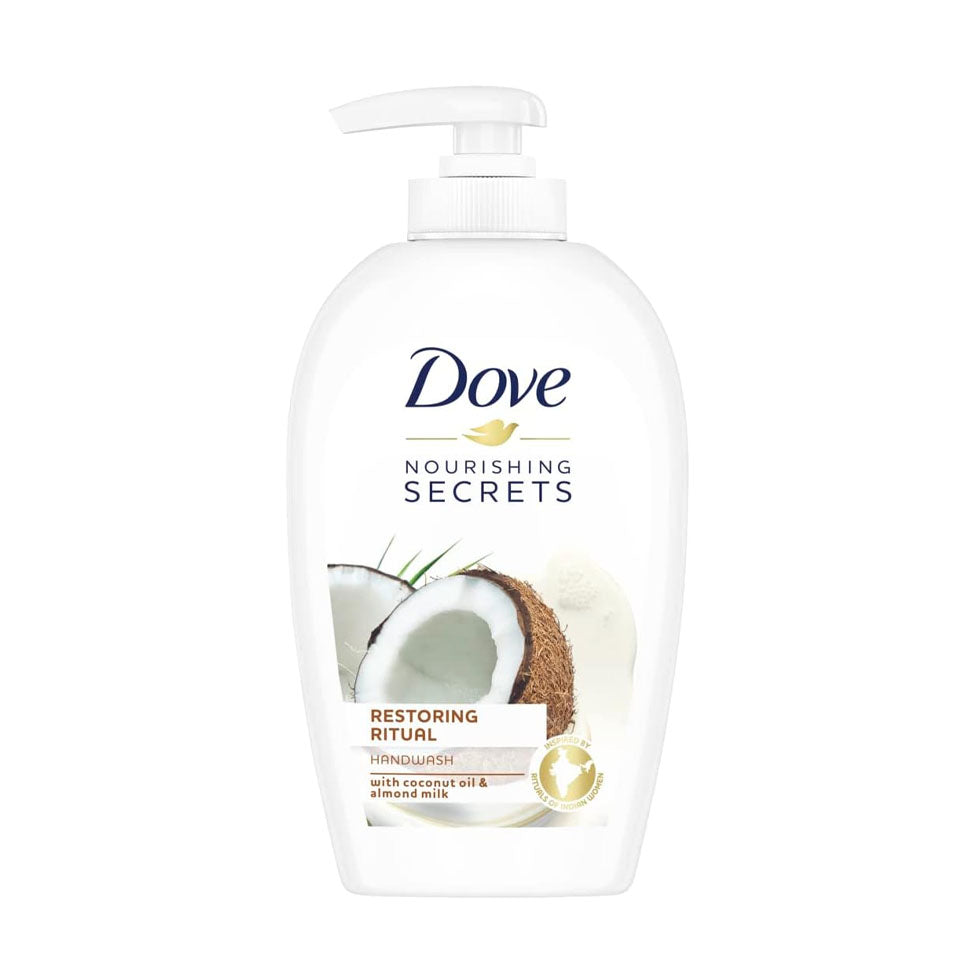 Dove Liquid Hand Wash Coconut Oil And Almond Milk 250ml