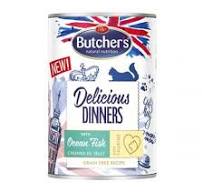 بوتشرز سمك المحيط في الجيلي للقطط 400غ |  صيدلية.كوم.