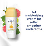 عرض دوف مزيل العرق دوف جو فريش بالجريب فروت وعشب الليمون المضاد للتعرق×3