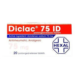 Diclac 75 mg 20 tab