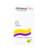 Diclomax 50 mg 20 tablets