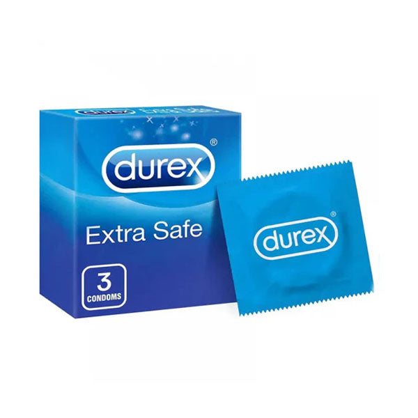 Durex Condoms, Larger Thickness, 3 Pieces