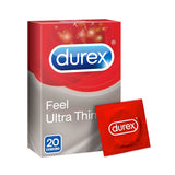 Durex Condoms Extra Thin 20 Pieces