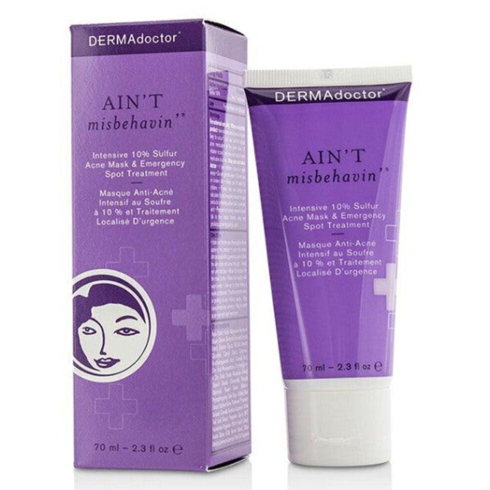 ديرمادكتور ماسك للوجه بالكبريت لحب الشباب