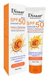 ديسار مستحضر واقٍ من الشمس بعامل حماية من الشمسSPF 50 منعش يحتوي على فيتامين سي 50 جرام - Sidalih.com || صيدلية.كوم