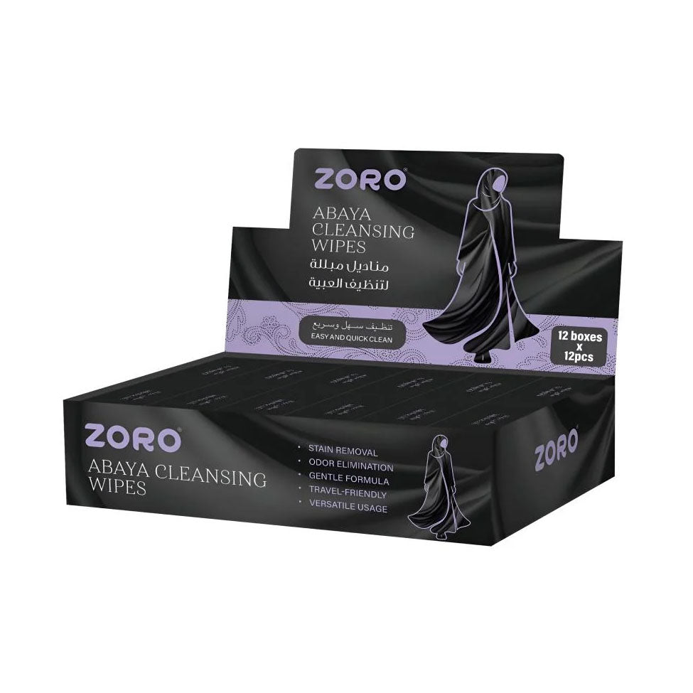 ZORO Abaya Cleaning Wipes 12 Wipes
