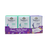 Yardley soap bar 3 × 100 grams