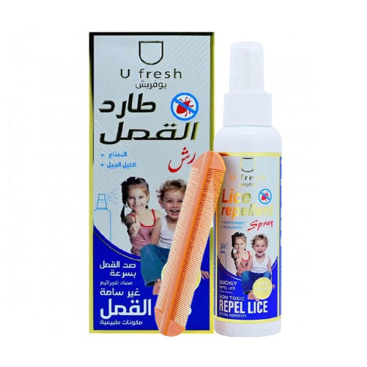 شامبو طارد للقمل 300 مل من يو فريش