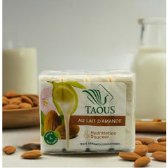 الطاووس صابون قالب بحليب اللوز 4 × 120 جرام |  صيدلية.كوم.