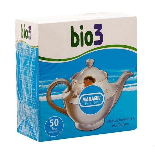 بيو3 ماناسول شاي عشبي 50 كيس |  صيدلية.كوم.
