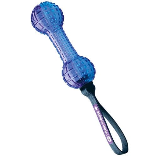 جيم دوق العاب كلاب شكل عظمة دائرية ربل مع حبل لون أزرق |  صيدلية.كوم.