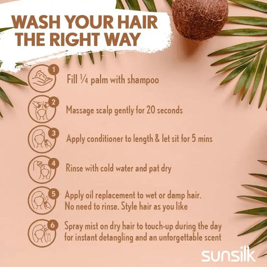 صانسيلك بديل الزيت بزيت جوز الهند 300 مل