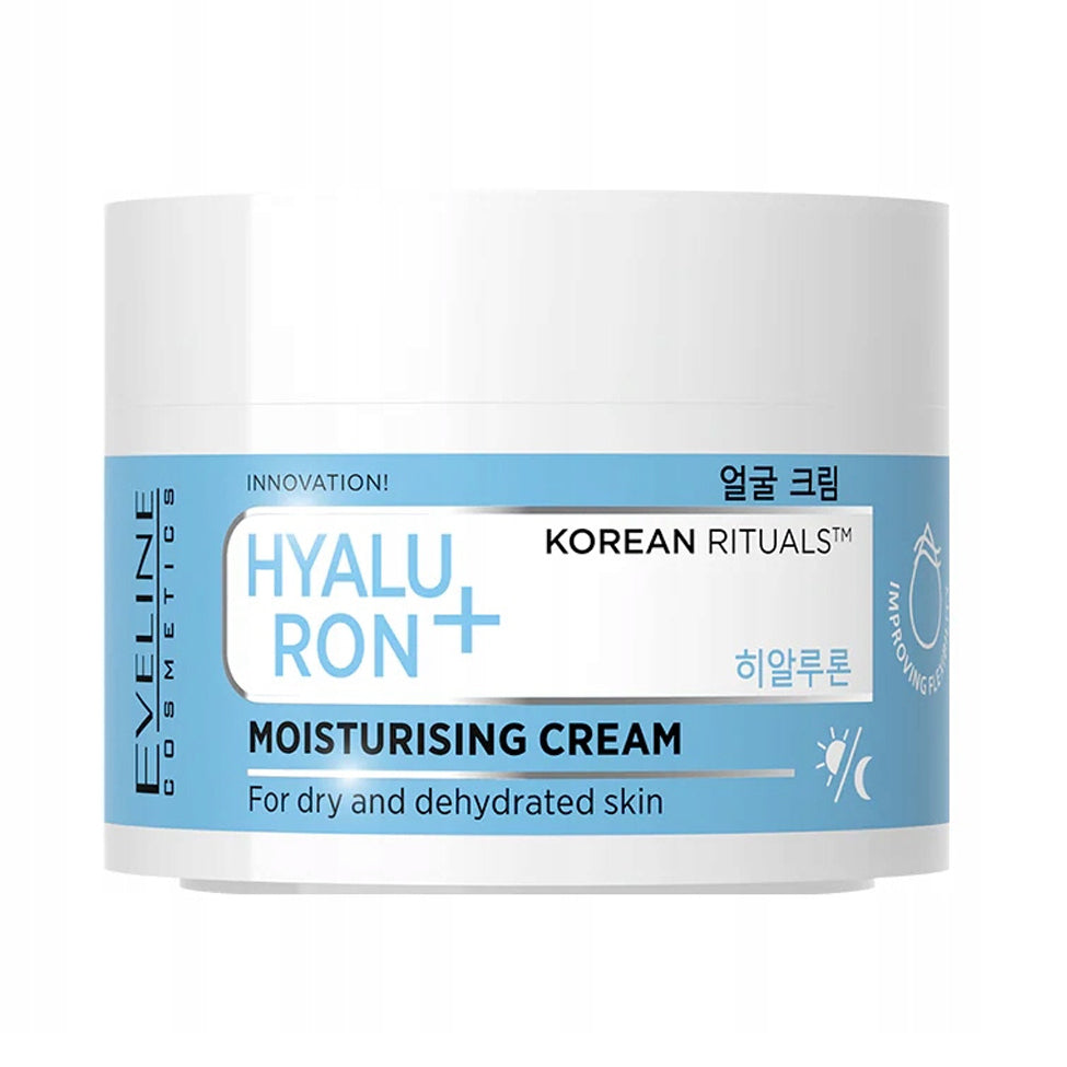 Eveline Cream Hydration With Hyaluronic Acid Korean Rituals 50 ml