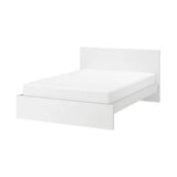 High bed frame white 140 x 200 cm