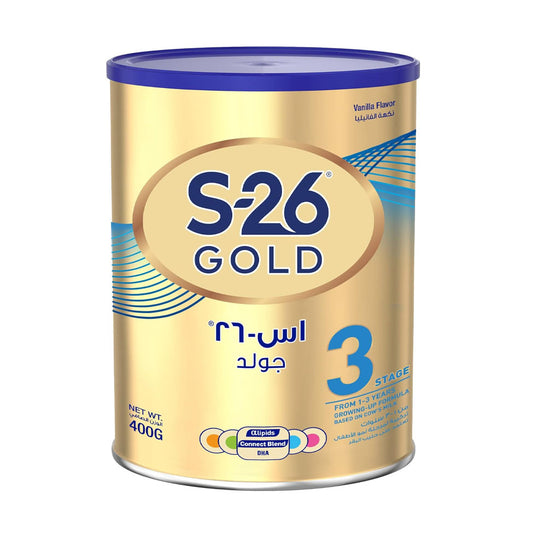 إس 26 حليب اطفال جولد المرحلة (3) 400 جم