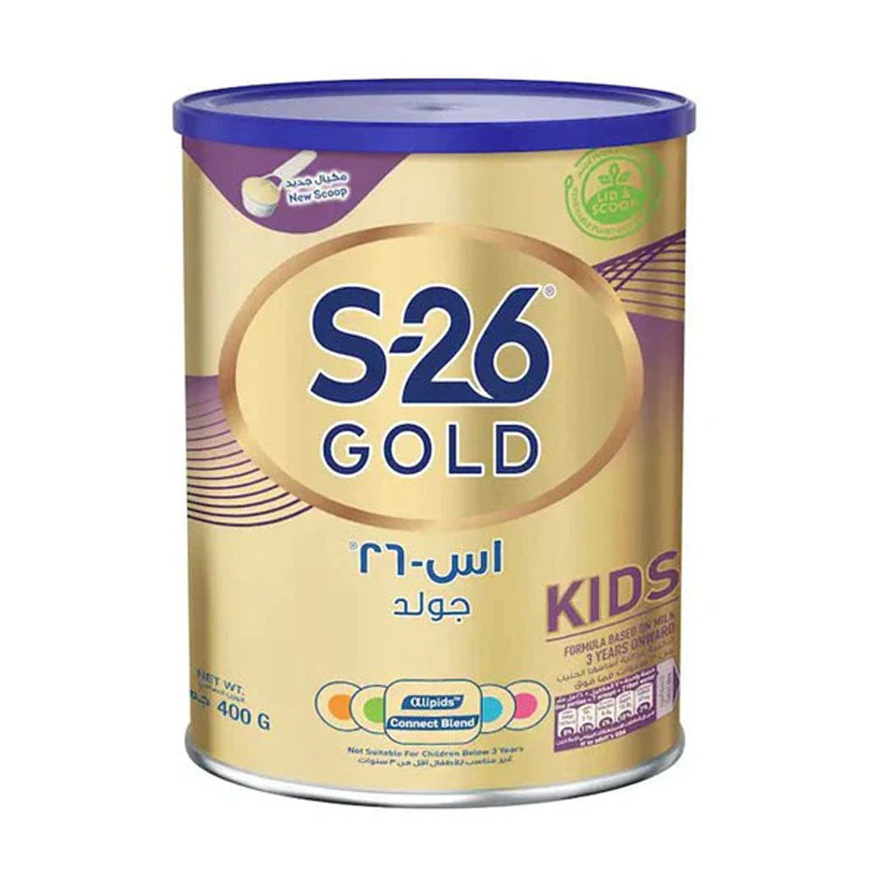 إس 26 حليب اطفال جولد المرحلة (4) 400 جم