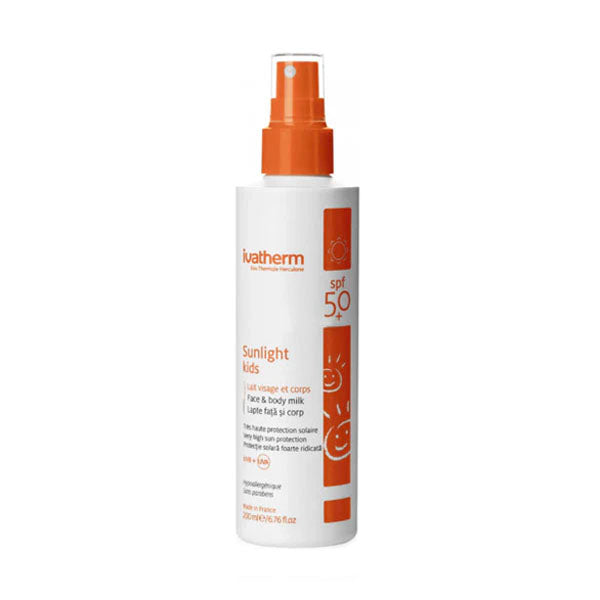 إيفاثيرم واقي شمس للأطفال + حليب للجسم SPF50
