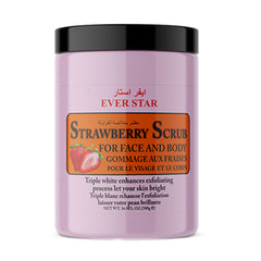 إيفر ستار مقشر الجسم بالفراولة زهري
