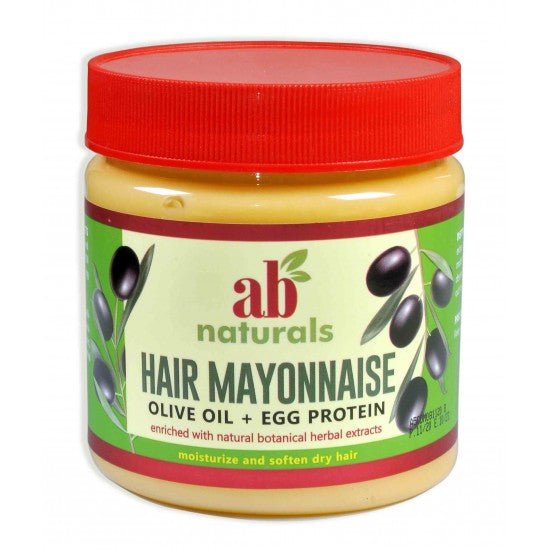 إيه بي ناتشورالز مايونيز للشعر بزيت الزيتون وبروتين البيض أصفر