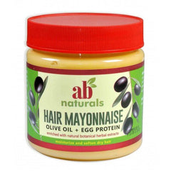 إيه بي ناتشورالز مايونيز للشعر بزيت الزيتون وبروتين البيض أصفر