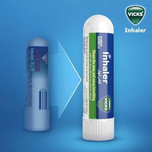 Vicks Inhaler Stick For Clear Nose And Easybreath 1 Pc