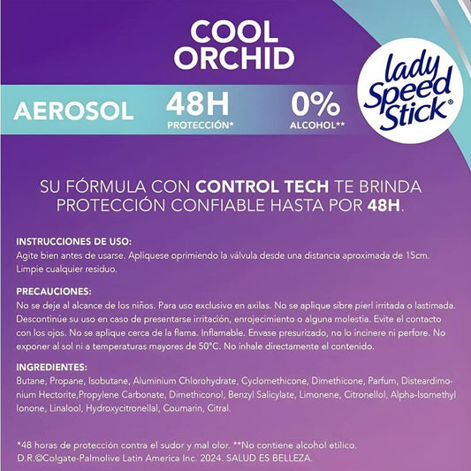 مزيل عرق بخاخ كول اوركيد 150 مل من ليدي سبيد ستيك |  صيدلية.كوم.