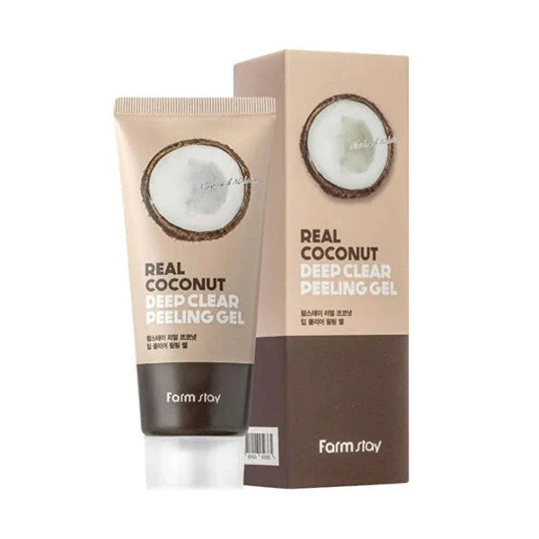 فارم ستاي غسول جل للوجه ديب كلير بجوز الهند 100 مل |  صيدلية.كوم.