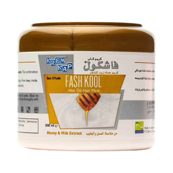 Fashkool Hot Oil Bath with Honey and Milk Extract 500 ml
