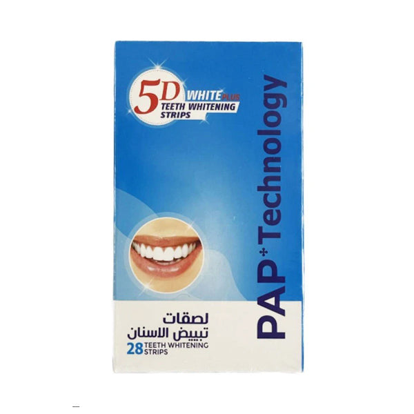 5D وايت بلس لصقات تبييض الاسنان